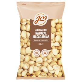 J.C.'s Quality Foods Australian Macadamias Natural 350G