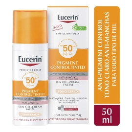Protector Eucerin Pigment Control Fps50 Tono Claro