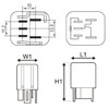 Relay 90987-04002 056700-6780 for Toyota 4Runner Previa RAV4 Corolla Lexus
