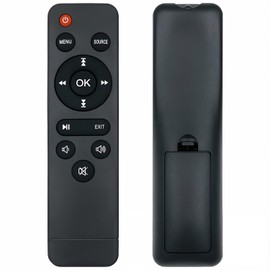 Molgoc Replacement Remote for Mini Projector,Compatible with TMY V08,NISOO M10,PANSEBA hi-04,AuKing M8-F Mini Projector.