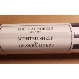 The Laundress SCENTED SHELF & DRAWER LINERS - CEDAR SCENT - 6 SHEETS - 18" X 24"