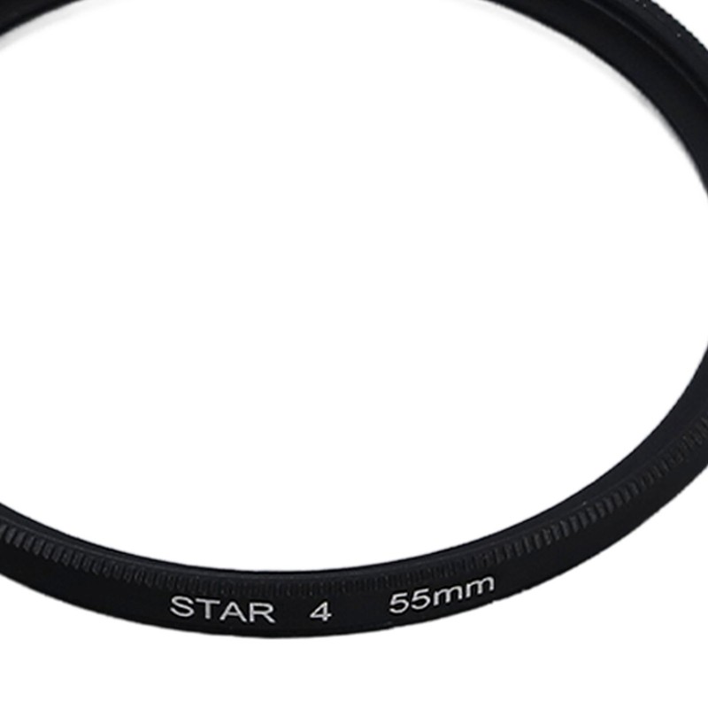 3PCS 55mm Star Filter 4 Points 6 Points 8 Points