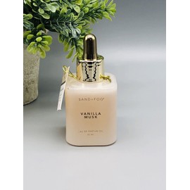 Sand + Fog Vanilla Musk Luxury Perfume Oil Rollerball 1.7 New Without Box