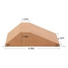 Lyaciomn 2PCS Cork Squat Wedge Block Non Slip Squat Ramp,Squat