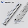 LONTAN 6 Pairs 22 Inch Soft Close Drawer Slides Heavy
