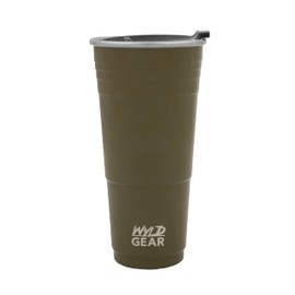 Wild Gear WYLD GEAR Tumbler, WYLD Cup, 32 oz, Wild Cup, 37.0 fl oz (946 ml), Camping OD Green