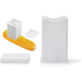 Taicols Butter Spreader Plastic Butter Spreader with Built-in Cover Corn Cob Butter Holder, Plastic Flavacol Churner Spreads Dispenser on Pancakes, Waffles, Bagels and Toast 5416 Butter Spreader