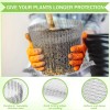 SEEWEY 12 Pcs 5 Gallon Plant Root Guard Baskets ,Mesh
