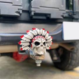 CASMOORE Trailer Hitch Ball Cover Funny,1 7/8 to 2-Inch Trailer Ball Cover,Tow Ball Protector,Off-Road Vehicle Accessories