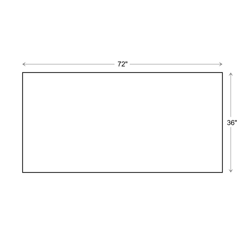 Calloway Mills Black Border Doormat (36'' x 72'')