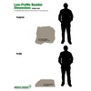 Emsco Group 2271 Landscape Rock – Low Profile Boulder –