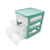 Plastic Desktop Storage Unit with Drawers, Stationary Arts Drawer Desktop