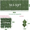 DOPGIB Artificial Ivy Privacy Fence Screen,140" by 60" (58.5 SQFT)