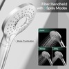 (2024 UPGRADED) SR SUN RISE 7"" Filtered Shower Head -