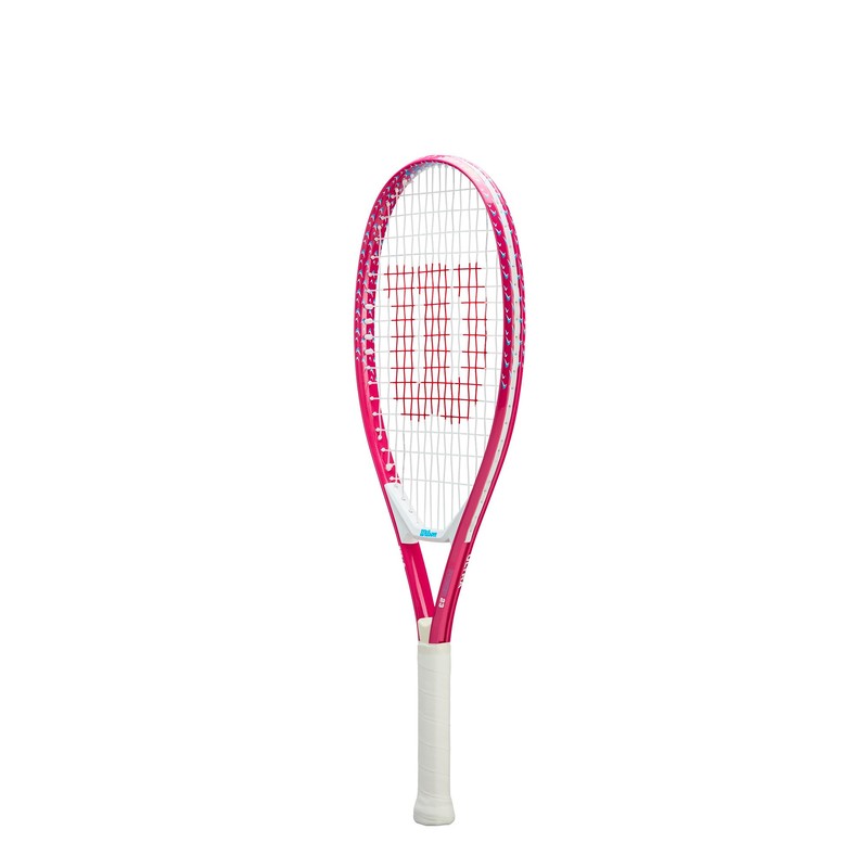Wilson Ultra Power 23" Junior Recreational Tennis Racket - Pink/White/Blue