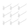 Fdit Slatwall Hooks, Slatwall Panel Hooks Slotted Plate Single Wire