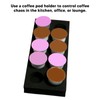 Black Coffee Pod Holder EVA Coffee Capsule Storage Container for