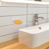 2 Pack Soap Dishes for Bathroom, Bar Soap Holder with