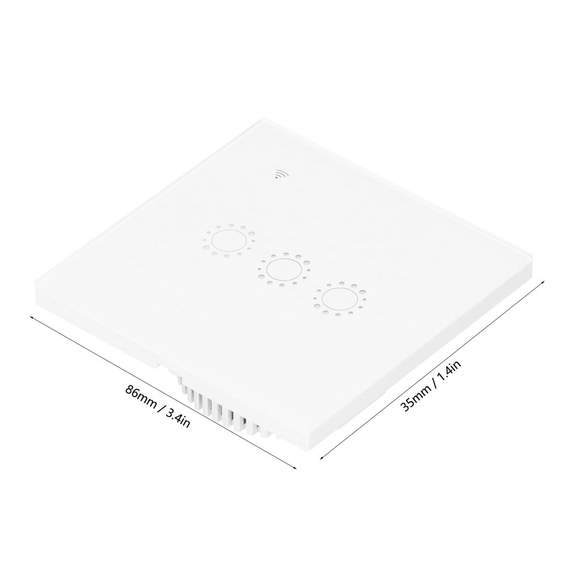 Smart Switch Wireless WiFi Remote Control Touch Power Distribution 2200W