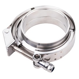 TEXALAN(R) V-Band Clamp with Flanges Quick Release for Exhaust System SS304 1.75-Inch
