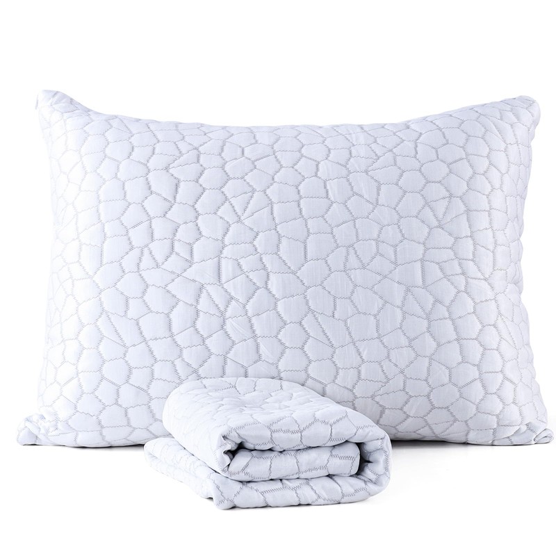 2 Pack Cooling Bamboo Pillowcase with Zipper – Soft Thick