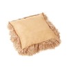 Genuine Mongolian Sheepskin Cushion Pillowcase 30x30cm (big variety of colours)