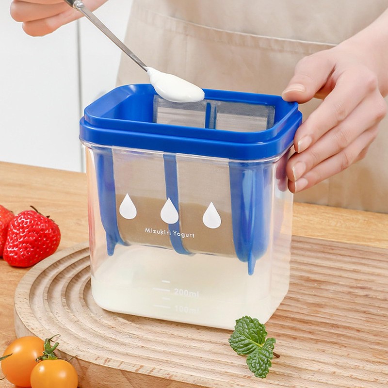 QANYEGN Yogurt Strainer, Yogurt Drainer, Stainless Steel Large Capacity Whey