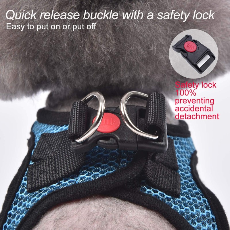 matilor Dog Harness Step-in Breathable Puppy Cat Dog Vest Harnesses