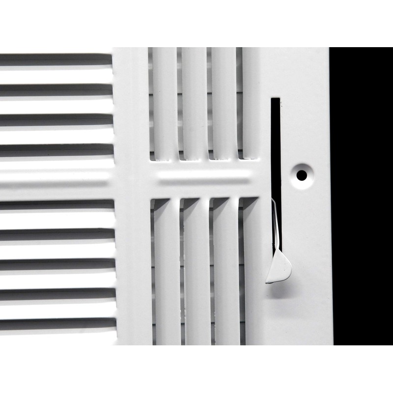 HVAC Premium 10'' X 10'' 3-Way Air Supply Grille -