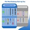 Likesing 4 Pcs Elastic Pen Cap Pen Holder 2 Pcs
