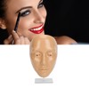 Makeup Practice Face Board 5D Silicone Mannequin Face for Eyes