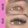 FREEORR 240Pcs Fluffy Lash Cluster, 200D Thick Volume Eyelash Clusters,