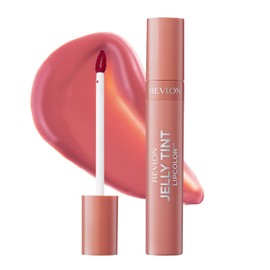Revlon Jelly Tint Lip Color 006 Peach Color Image: Nude Pink (Yeve Brevet) Tint Trip Japan Development 0.1 oz (2.6 g)