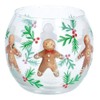 Gisela Graham Gingerbread Man Night Light Pot 51124 Gingerbread
