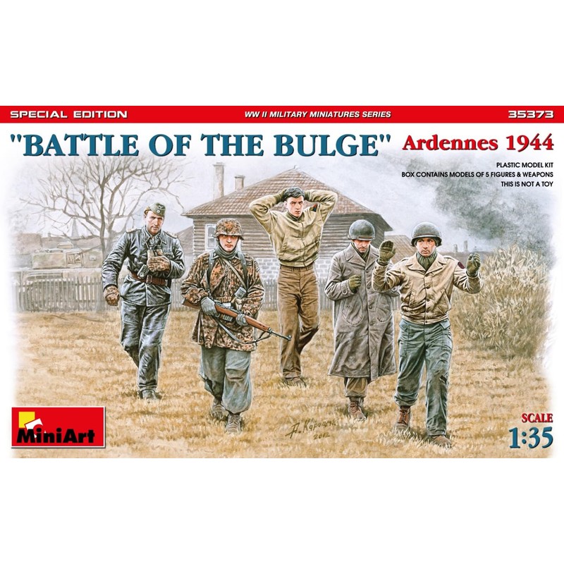 Miniart 35373 - 1:35 Figure, Battle of the Bulge. Ardennes