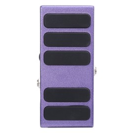 Guitar Effect Pedal Bass Wah Vol 2 in 1 Portable Adjustable Instrument Accessory