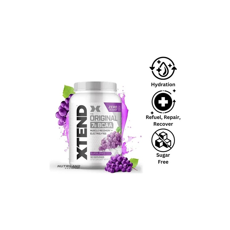 Bcaa Scivation Xtend (90 Servicios) Sabor Uva
