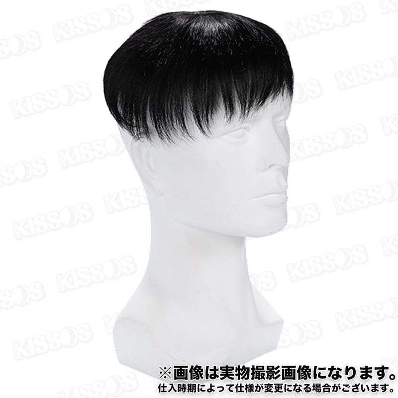 Men's Wig, For Whorls, For Thinning Hair, Baldness, Partial Wig,
