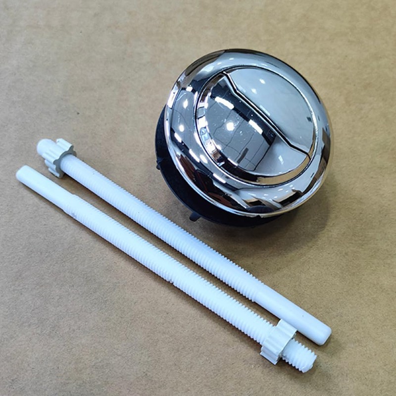 Round Dual Flush Toilet Push Button, 48mm Toilet Cistern Push