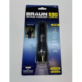 Braun NEW - Braun 590 Lumens Tactical Flashlight