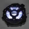 HONGK 2005-2008 Suzuki GSXR1000 Black w/ White LED Left Engine