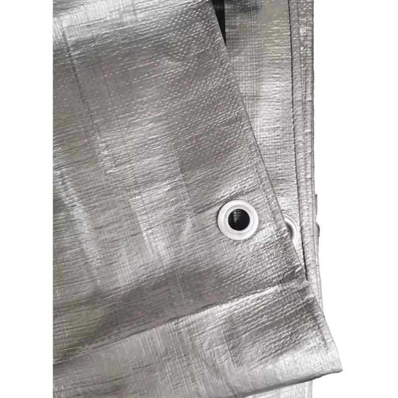 Lion Tools Lona De Uso Rudo Gris 4x6 Metros Multiusos