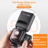 Jinbei HI-900 Speedlite Camera Flash, 2.4G HSS1/8000 high-Speed sync, 2500mAh