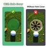 4 Pack USGA Regulation Golf Cup Cover - UV-Resistant ABS