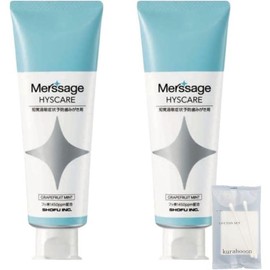 kurahooon Matsukaze Mersage Hiscare As Grapefruit Mint, Fluorine Blend, 2.8 oz (80 g), Includes Cotton Set