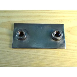 Stauff 1 - Stauff Group 4 -  316 V4 Stainless Steel SS Weld Plate NEW Fits GR4 Clamps