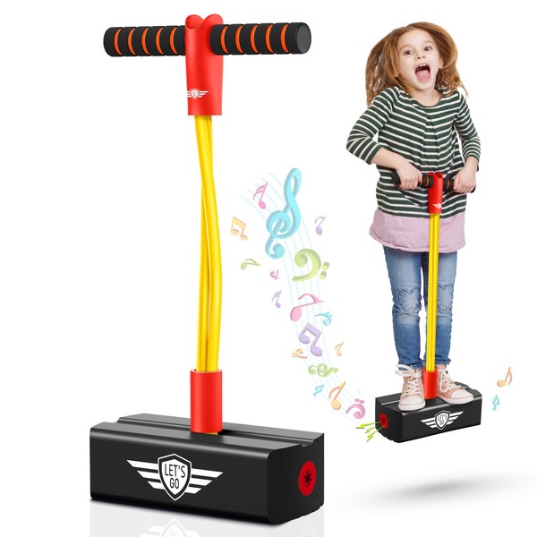 Toyzey Baby Toys 3 4 5 6 7 8 9 10 11 12 Years, Pogo Stick Gifts Children 3-8 Years Old Toys for Child 3-12 Years Old Christmas Gifts Girl Games for Children 3-12 Years Old