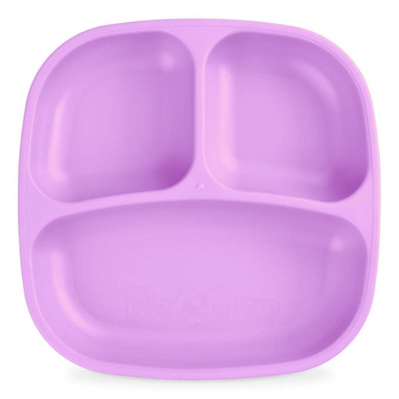 Re-Play Divided Plate Single, Yellow