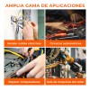 Pinza Ponchadora Abrazadera Engarzador De Terminales 1529pcs