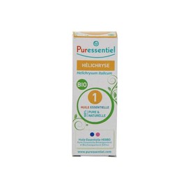 Puressentiel Puressentiel Organic Everlasting Essential Oil - Fresh, Distinctive Fragrance - Relaxes And Reduces Stress - Relieves Cold, Cough And Nasal Congestion - Promotes Skin Tissue Healing - 5 Ml